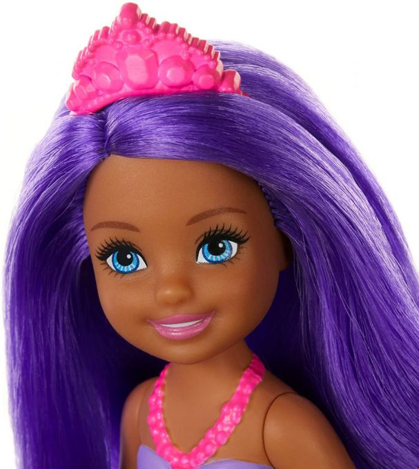 Barbie Chelsea Mermaid Purple hiukset version 4