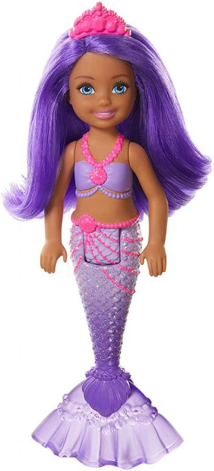 Barbie Chelsea Mermaid Purple hiukset version 1