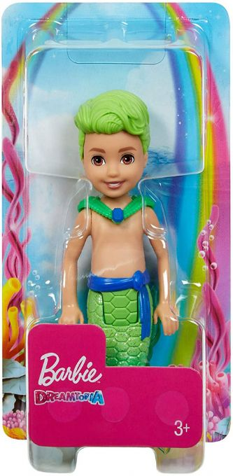 Barbie Chelsea Mermaid vihret hiukset version 2