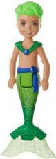 Barbie Chelsea Mermaid vihret hiukset