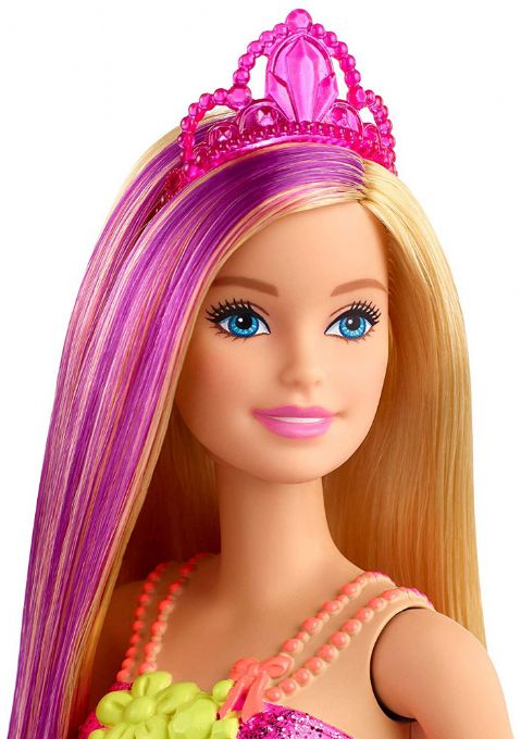 Barbie Blondine med Lilla Strejf version 5