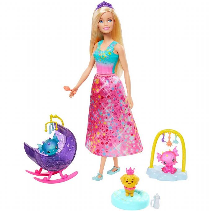 Barbie Dreamtopia prinsessan och draken version 1