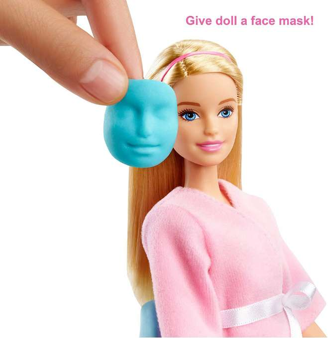 Barbie Face Mask Spa Day Playset version 4
