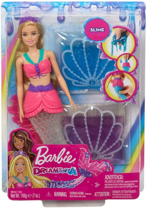 Barbie Dreamtopia Slime Havfrue version 2