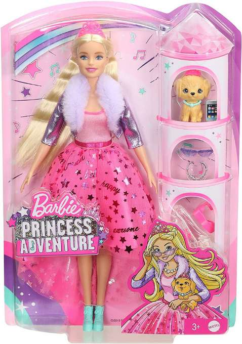 Barbie Adventure Deluxe Prinsesse Dukke version 2