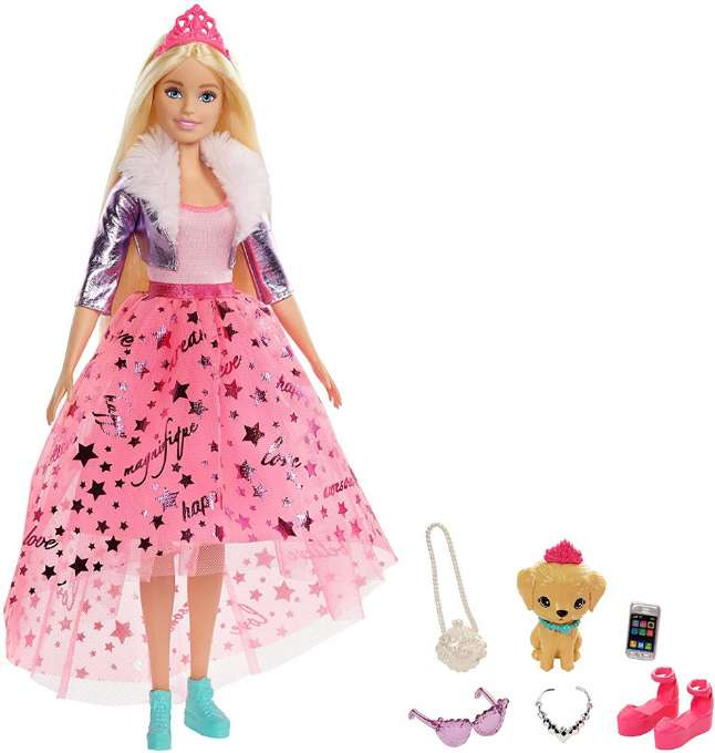 Se Barbie Adventure Deluxe Prinsesse Dukke hos Eurotoys