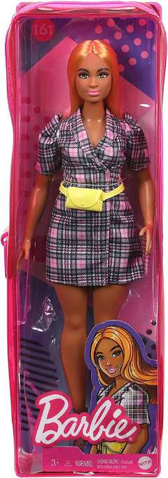 Barbie dukkekjole med puffermer version 2