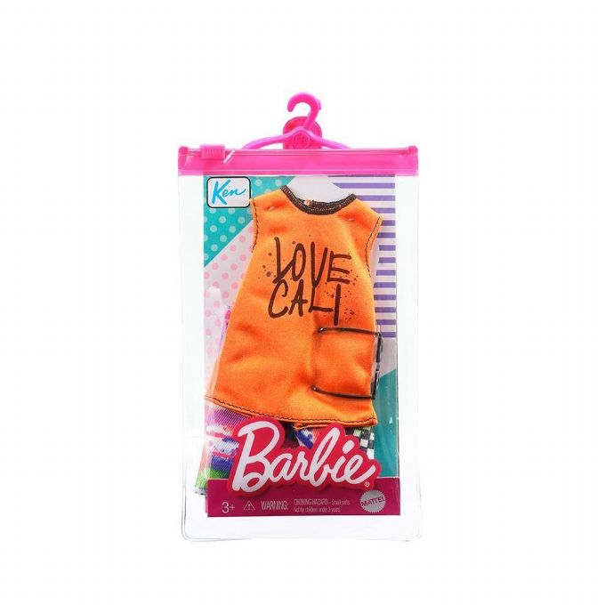 Barbie Ken Love Cali T-paita vaatesarja version 2