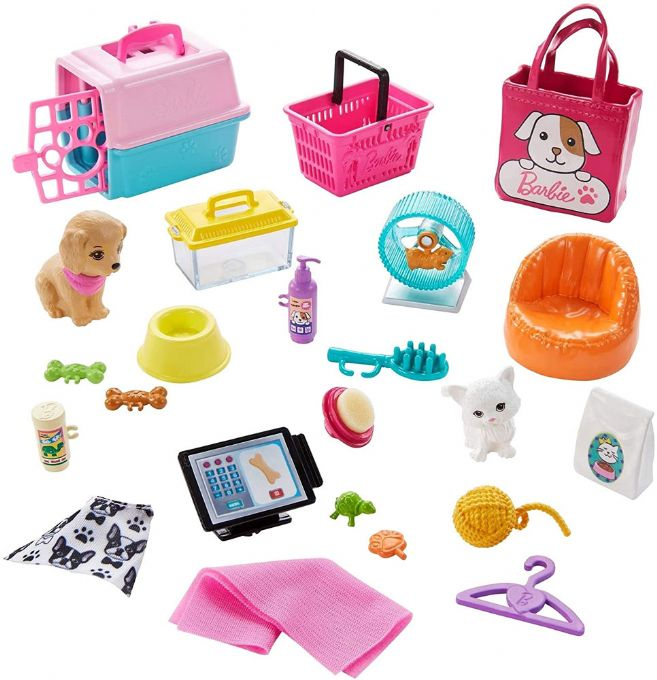 Barbie Doll and Pet Boutique Playset version 3