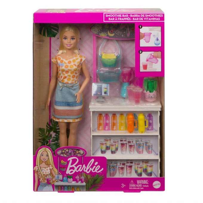 Barbie Dukke m. Smoothie Bar version 2