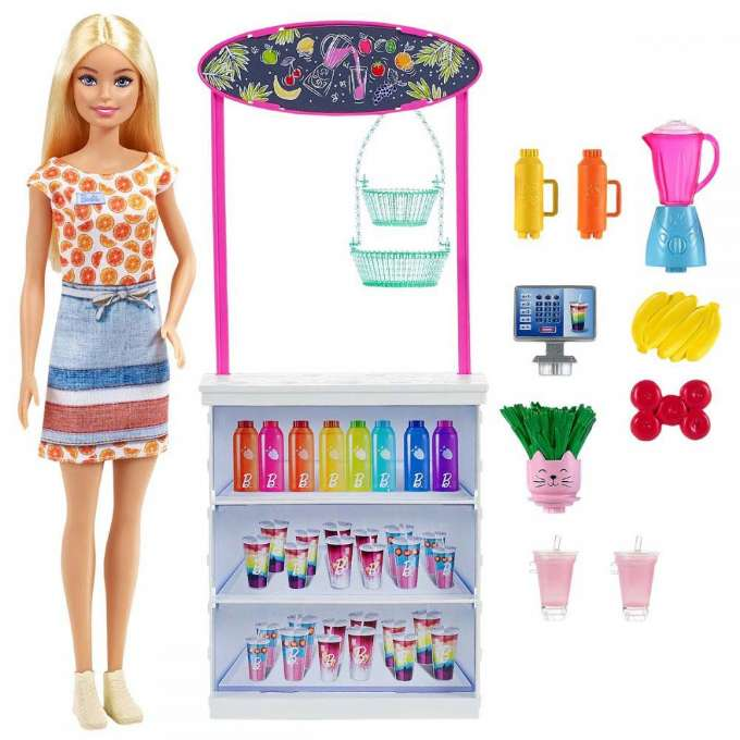 Billede af Barbie Dukke m. Smoothie Bar