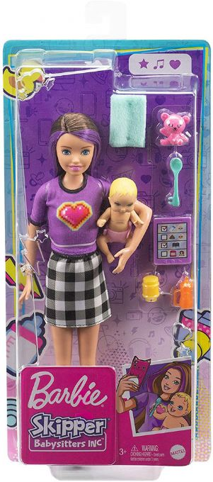 Barbie Skipper Babysitter m. tilbehr version 2