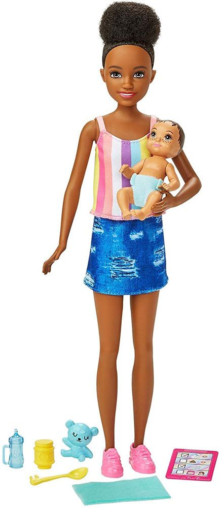 Barbie Skipper Babysitter m. tilbehør