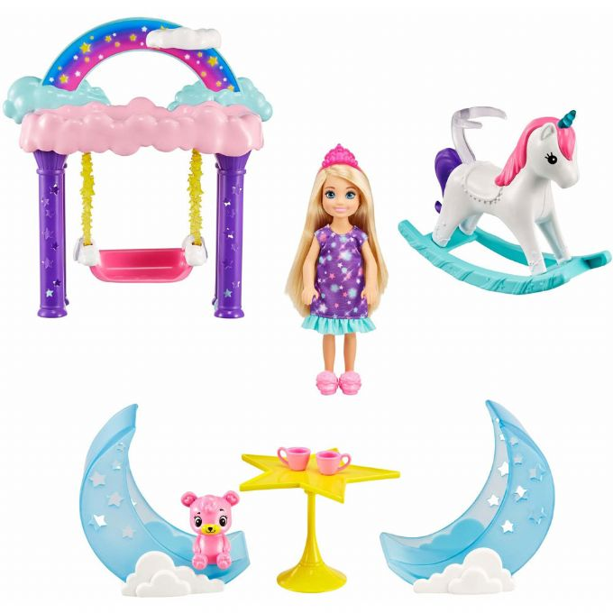 Barbie Dreamtopia lekset med gunga version 1