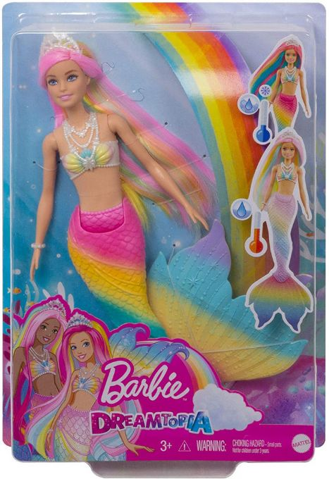 Barbie Dreamtopia Rainbow Magic Havfrue version 2