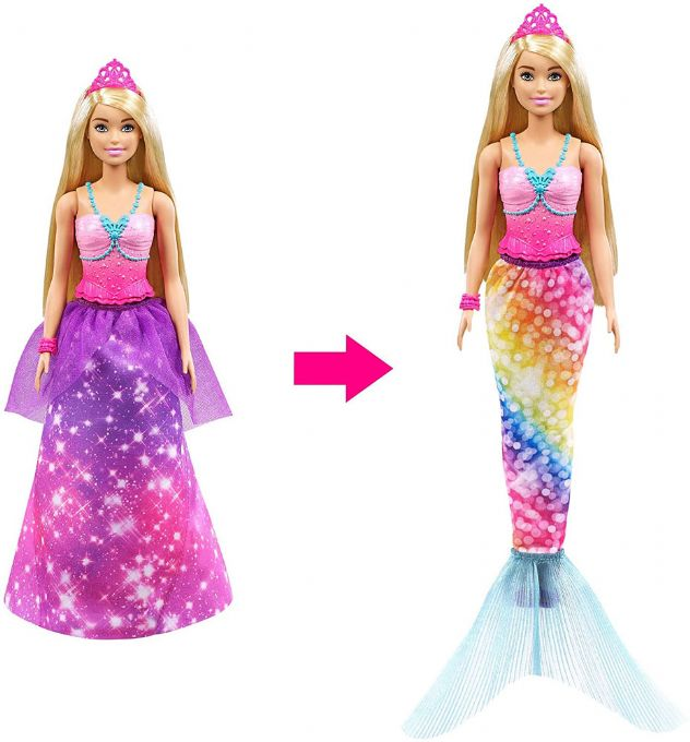 Barbie Dreamtopia 2-i-1 dukke version 3