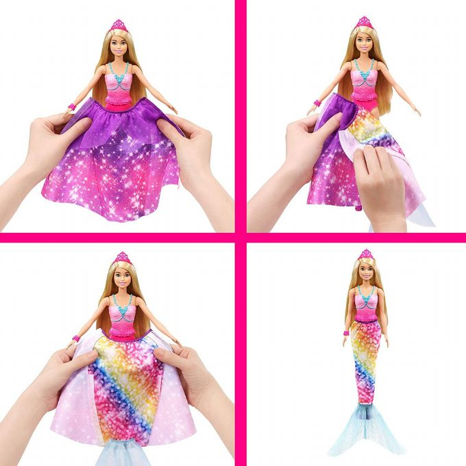 Barbie Dreamtopia 2i1 dukke version 4