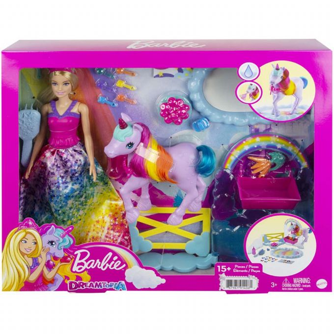 Barbie Dreamtopia Dukke og Enhjrning version 2