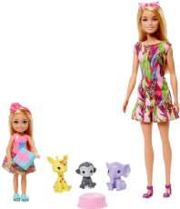 Barbie og Chelsea bursdagssett