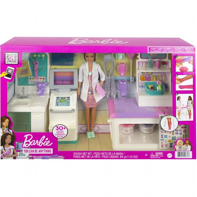 Barbie Fast Cast Clinic Playset version 2