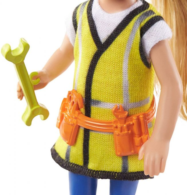 Barbie Chelsea Construction Worker docka version 4