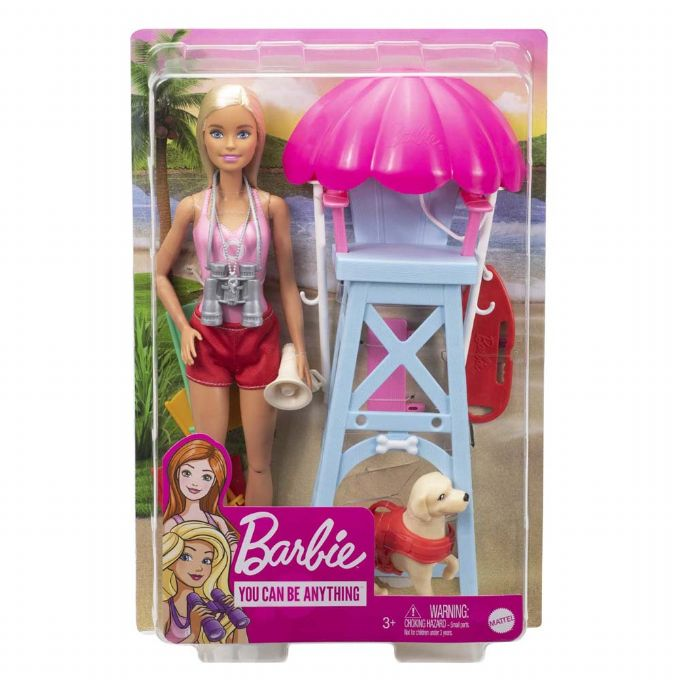 Barbie hengenpelastaja-nukke version 2