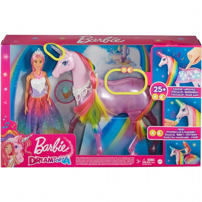 Barbie Dreamtopia och Magical Unicorn version 2