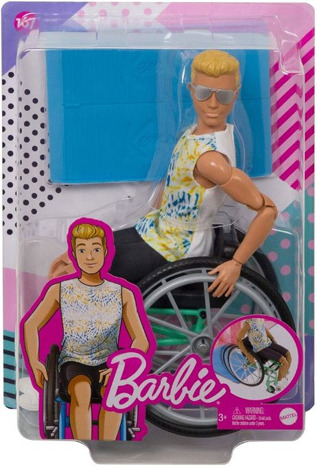 Ken Fashionistas Doll with Wheelchair version 2