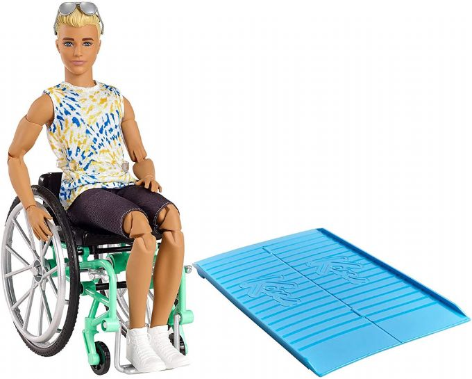 Ken Fashionistas Doll with Wheelchair version 3