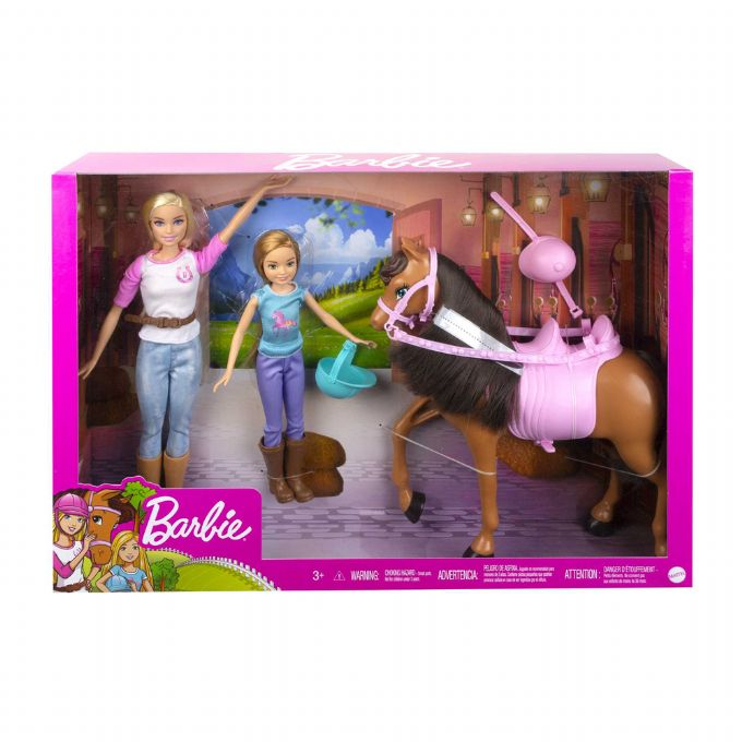 Barbie-Schwestern mit Pferd version 2