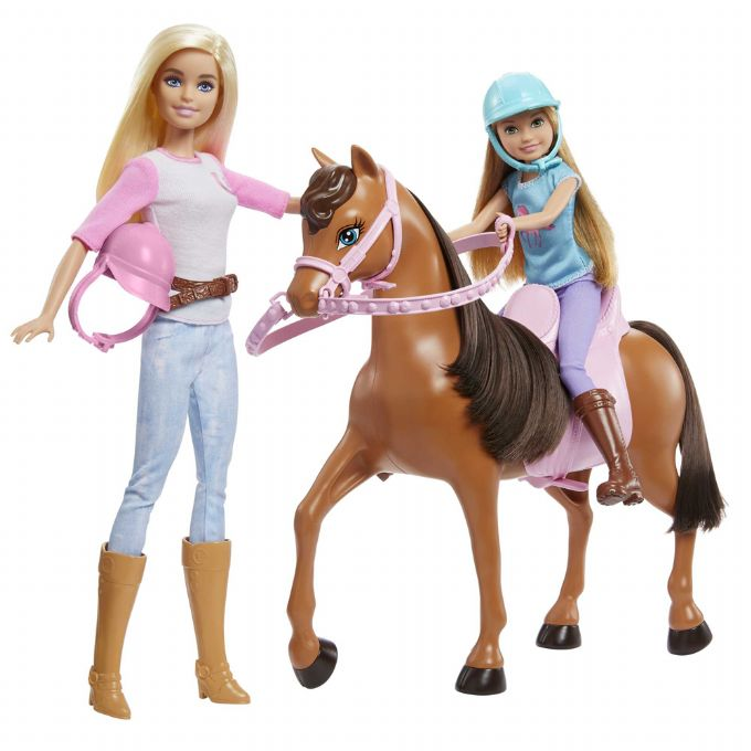 Se Barbie Sisters med Hest hos Eurotoys