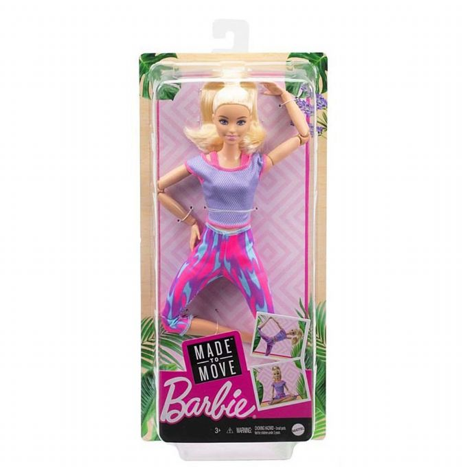 Barbie Blonde Made to Move Doll version 2