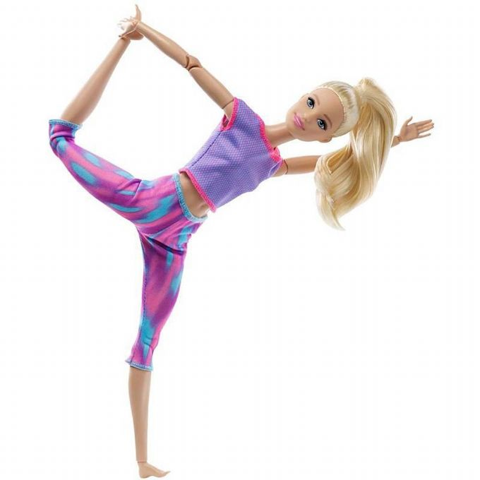 Barbie Blonde Made to Move Doll version 1