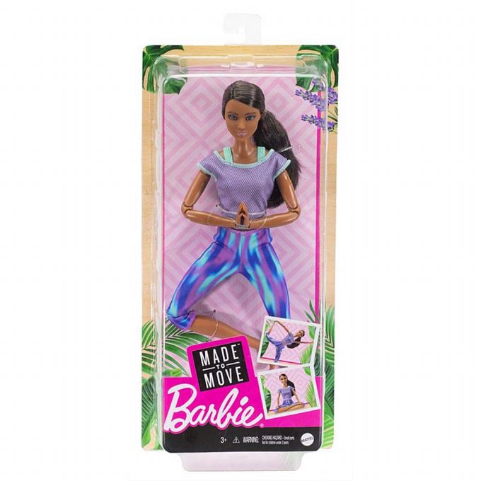 Barbie Made to Move Doll Dark hair version 2