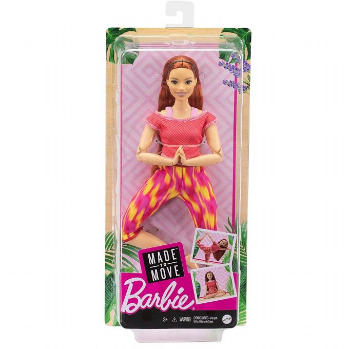 Barbie Made to Move Doll Red hair version 2