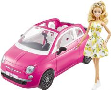 Barbie Fiat 500 med Dukke