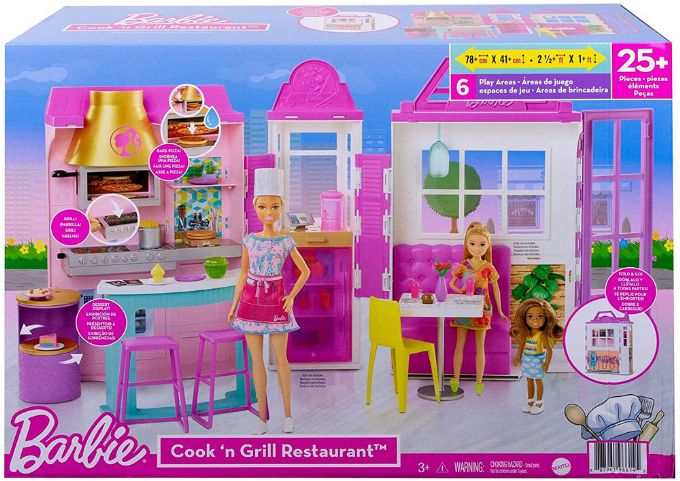 Barbie-ravintolapelisetti version 2