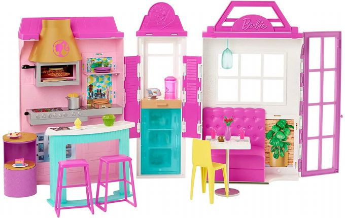 Se Barbie Restaurant Playset hos Eurotoys