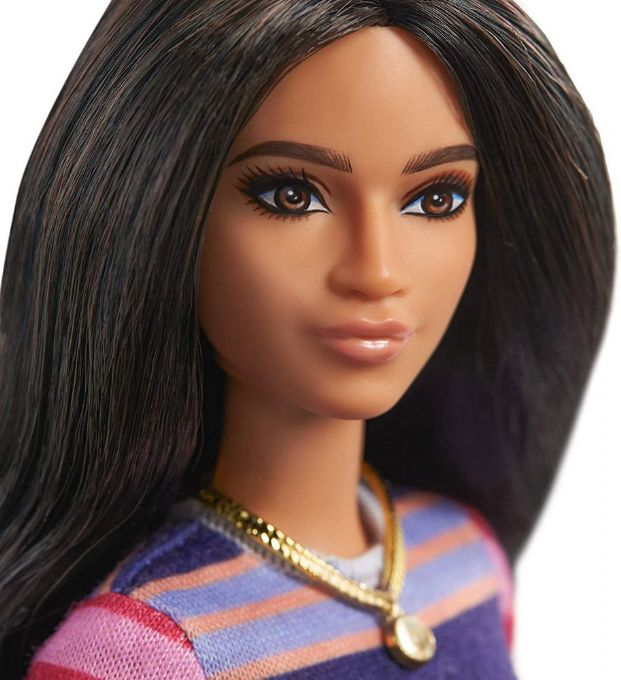 Barbie Fashionistas 147 Striped Dress version 3