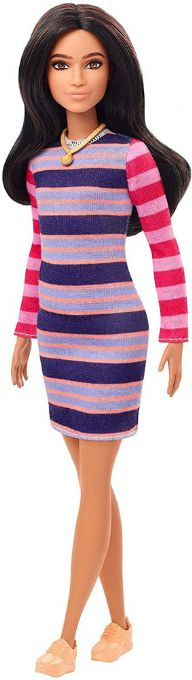 Barbie Fashionistas 147 Striped Dress version 1