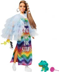 Barbie Extra Rainbow Dress Pup