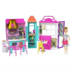 Barbie Doll with Restaurant