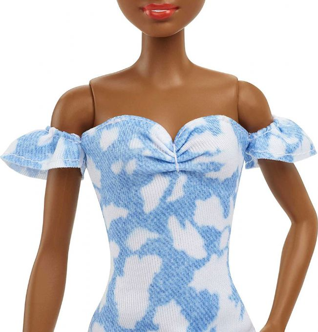 Barbie-Puppen-Denim-Kleid version 4