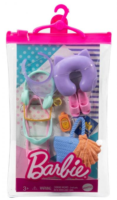 Barbie-tarvikkeiden matkapaketti version 2