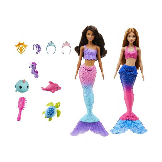 Se Barbie Ocean Adventure Havfrue Dukker hos Eurotoys