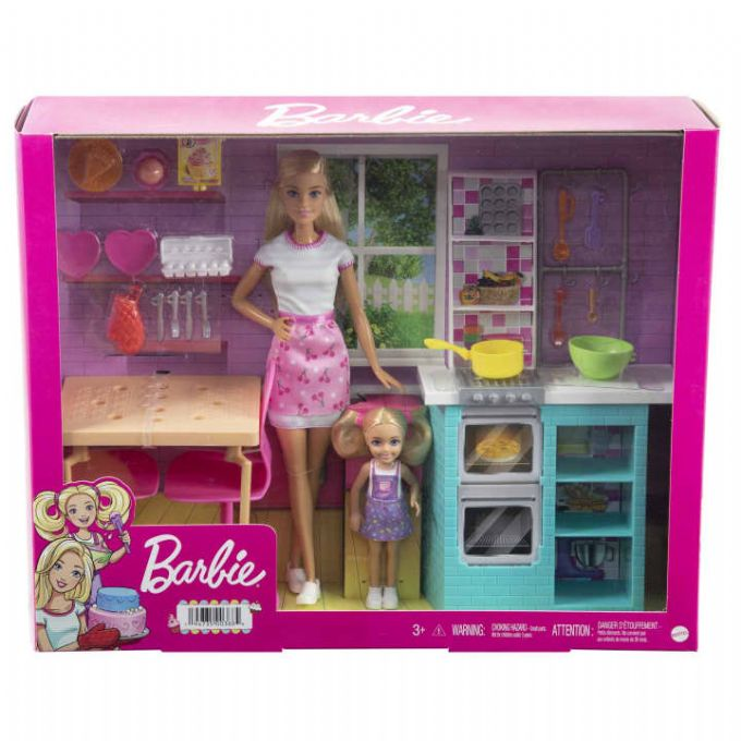 Barbie Chelsea leivontaleikkisetti version 2
