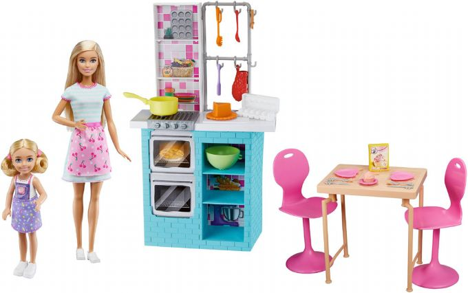 Barbie Chelsea leivontaleikkisetti version 1