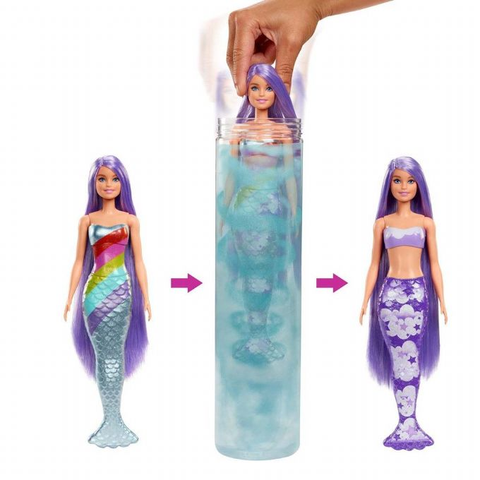 Barbie Color Reveal Rainbow Mermaid version 4