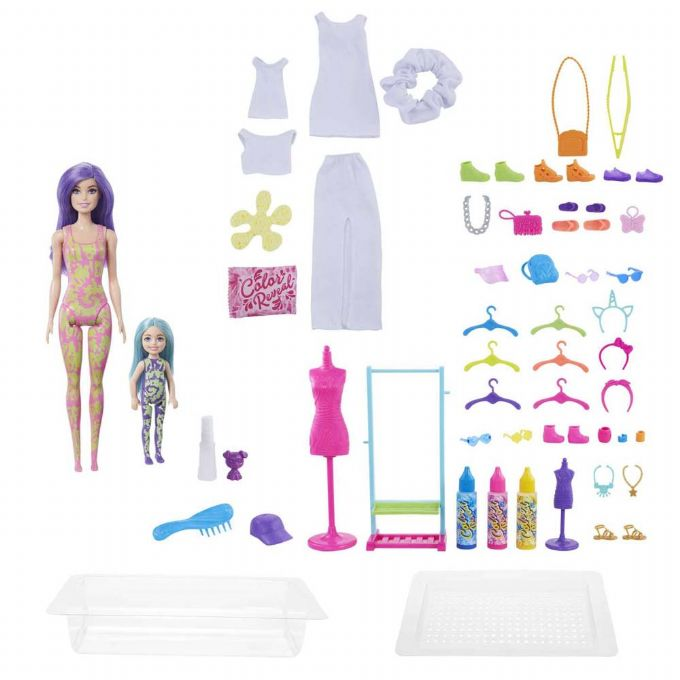 Barbie Farveskift Tie Dye Fashion Maker version 1