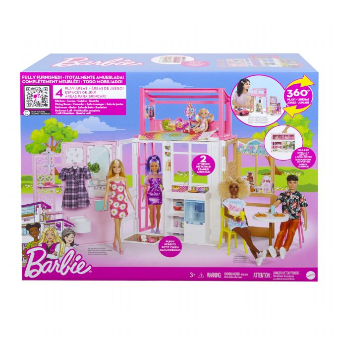 Barbie Playset med 2 Etager version 2